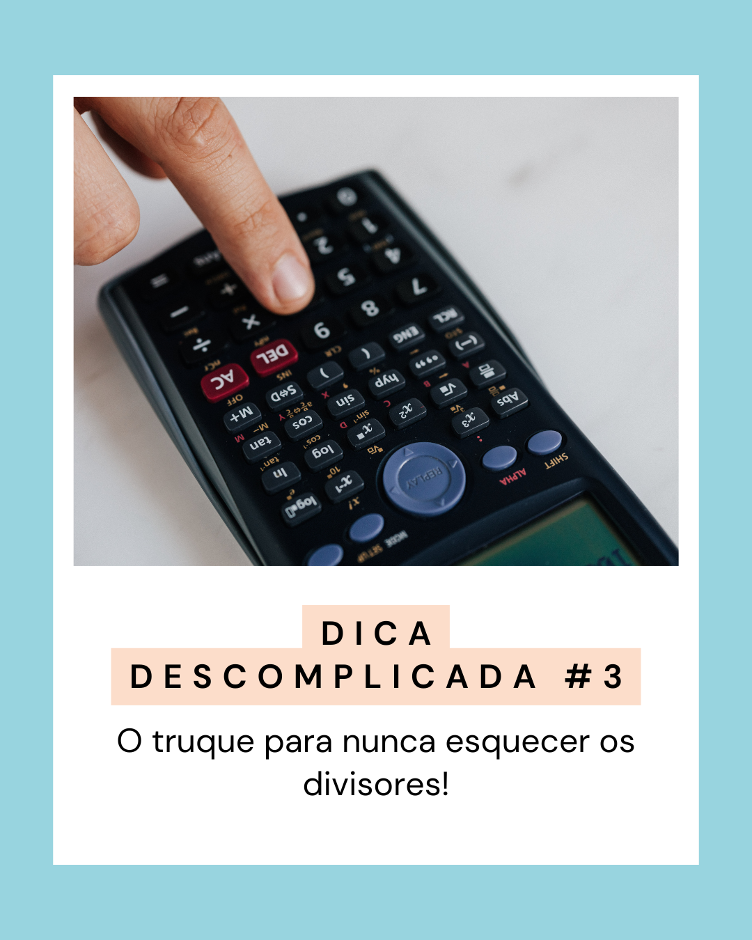 Dica 3A